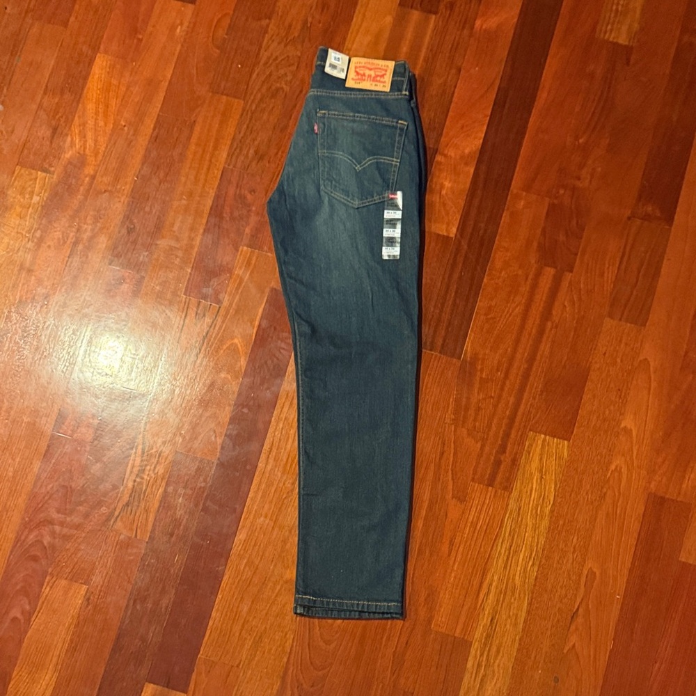 Levi's Dark Blue Straight Men's Jeans